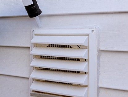 Caulking Around A Dryer Vent